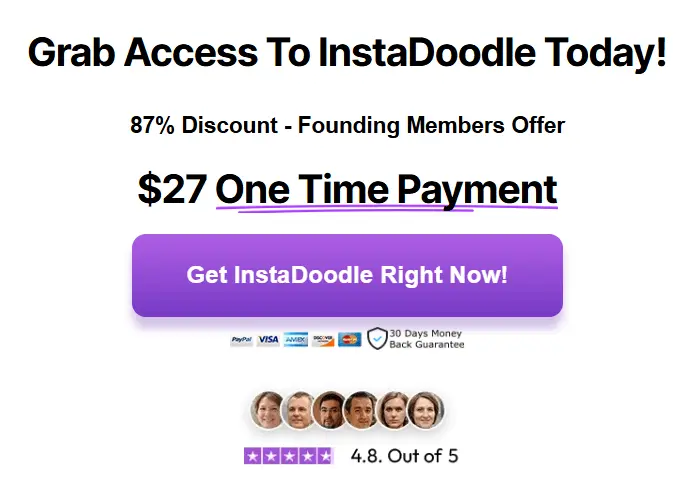 Instadoodle Buy Label